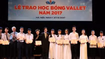Trao 550 suất học bổng Vallet cho học sinh, sinh viên khu vực phía Bắc