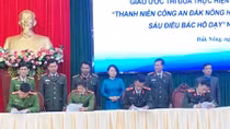 Đoàn thanh niên và Hội phụ nữ Công an Đắk Nông đi đầu trên mọi trận tuyến