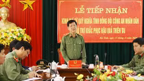Bộ Công an hỗ trợ cán bộ, chiến sỹ Công an và nhân dân vùng lũ Hà Tĩnh 3 tỷ đồng