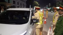 66 trường hợp vi phạm nồng độ cồn trong ngày Tết ở Nghệ An