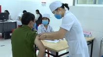 Tiêm vaccine COVID-19 cho CBCS Công an tỉnh Sơn La