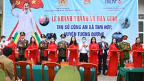 Khánh thành trụ sở Công an xã đầu tiên ở Nghệ An