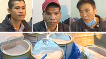 Vận chuyển 7 kg ma túy tổng hợp trong các thùng sữa