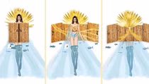 "Dậy sóng" trang phục theo ý tưởng dân tộc