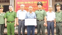 Xây dựng nhà nghĩa tình đồng đội tại Hà Nam
