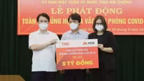 TNG Holdings Vietnam và MSB ủng hộ 5 tỷ đồng vào Quỹ vaccine phòng COVID-19 tỉnh Hải Dương