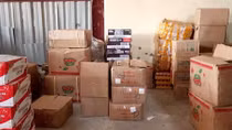 Tạm giữ lô hàng không rõ nguồn gốc trị giá gần 200 triệu đồng