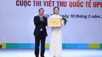 Trao giải cuộc thi Viết thư Quốc tế UPU năm 2019