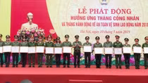 Công đoàn CAND phát động Tháng hành động về an toàn, vệ sinh lao động 2019