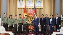 Thúc đẩy hợp tác giữa Bộ Công an Việt Nam và Bộ Nội vụ Campuchia
