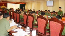 Triển khai phương án đảm bảo an ninh an toàn ĐHĐB tỉnh Hòa Bình