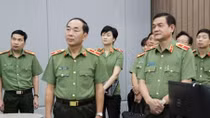Thứ trưởng Trần Quốc Tỏ làm việc với Công an TP Hồ Chí Minh 