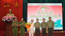 Công an Hòa Bình có thêm 1 Phó Giám đốc