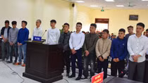 232 tháng tù cho 11 bị cáo trong vụ hỗn chiến tại khu vực biển Hải Tiến