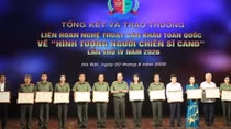 Bế mạc Liên hoan sân khấu về “Hình tượng người chiến sĩ CAND” 