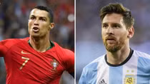 Ronaldo và Messi sút bóng nhiều nhất World Cup