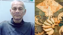 Người gắn phù điêu chợ Bến Thành