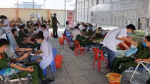 Trên 1.000 cán bộ, chiến sĩ Công an Kiên Giang hiến máu cứu người