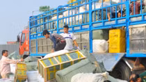 2 xe ôtô vận chuyển hàng hóa không có hóa đơn, chứng từ