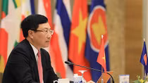 Phó Thủ tướng, Bộ trưởng Bộ Ngoại giao Phạm Bình Minh dự Hội nghị hẹp Bộ trưởng Ngoại giao ASEAN