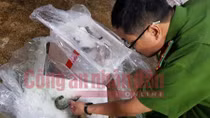 Phát hiện một cơ sở ở Hà Nội bơm tạp chất vào tôm chết rồi tuồn ra tiệc cưới