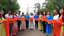 Nhân dân xã Ngọc Đông - Sóc Trăng đã có cây cầu mới