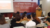 Khai trương Dự án Tư vấn và Xét nghiệm HIV tại cộng đồng