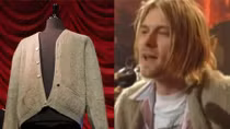 Bán đấu giá áo khoác len của Kurt Cobain