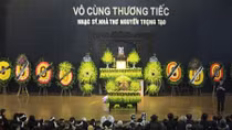 Xúc động tiễn biệt nhà thơ, nhạc sĩ Nguyễn Trọng Tạo