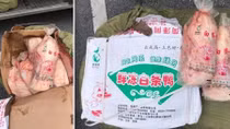 Thu giữ nhiều thùng chứa vịt mổ sẵn “ghi chữ nước ngoài”