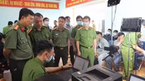 Kiểm tra, động viên CBCS cấp căn cước công dân tại địa bàn cơ sở