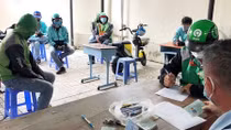 Phòng ngừa dịch bệnh từ tài xế xe công nghệ