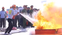 Hội thao kỹ thuật nghiệp vụ chữa cháy quần chúng năm 2016