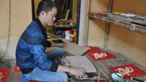 Tranh dân gian Kim Hoàng: Làm sống lại một ký ức