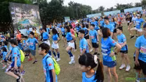 Những runner nhí ở Ecopark Marathon 2021