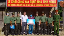 Công an Khánh Hòa khởi công 5 căn nhà tình nghĩa 