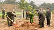 Công an Lào Cai, Yên Bái phát động "Tết trồng cây Xuân Tân Sửu năm 2021"