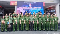 Học viện CSND thi dạy giỏi bằng tiếng Anh 