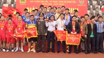 Bế mạc giải bóng đá mini Tổng cục Hậu cần – Kỹ thuật CAND năm 2017