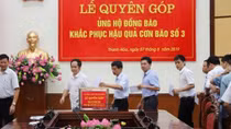 Thanh Hóa quyên góp, ủng hộ đồng bào bị thiên tai hơn 200 triệu đồng 