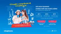 Online cả ngàn GB tại nước ngoài, thuê bao VinaPhone cũng chỉ tốn 199.000đ