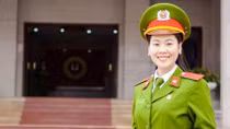 Nữ học viên xinh đẹp, đa tài của Học viện Cảnh sát nhân dân
