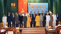 Ninh Bình gặp mặt chức sắc tôn giáo nhân dịp Tết Mậu Tuất 2018