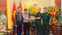 Báo CAND chúc mừng Tổng Biên tập Báo QĐND vinh dự được thăng cấp bậc hàm Thiếu tướng