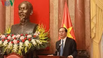 Chủ tịch nước Trần Đại Quang gặp mặt các tân Giáo sư, Phó Giáo sư 
