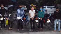 Chặn bắt nhóm “choai choai” tháo biển số xe rồi “đánh võng”