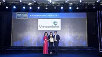 Vietcombank 5 năm liên tiếp là ngân hàng có môi trường làm việc tốt nhất Việt Nam