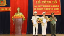 Công an tỉnh Gia Lai có thêm 2 Phó Giám đốc
