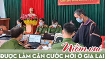 Niềm vui được làm căn cước mới ở Gia Lai