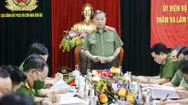 Nhiều hình ảnh, biểu tượng người chiến sĩ chữa cháy, cứu nạn cứu hộ được ghi nhận
